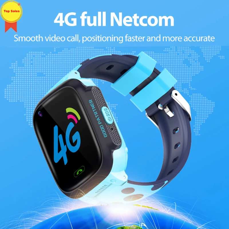 4G Child Smart Watch Phone GPS Kids Smart Watch Waterproof Wifi Antil-lost SIM Location Tracker Smartwatch HD Video phone Call