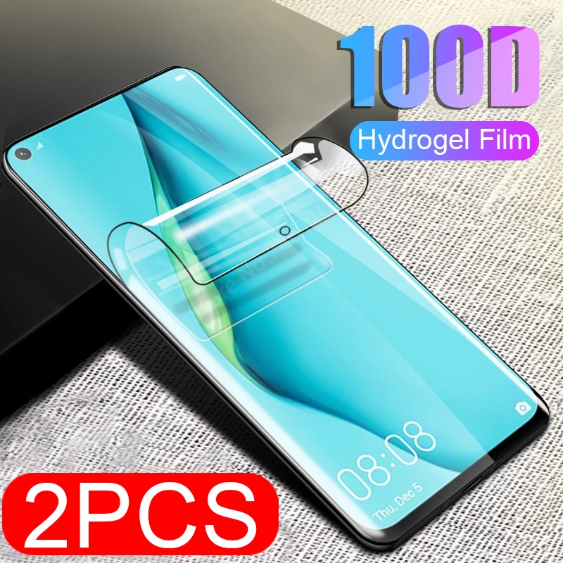 2 шт. Защитное стекло для экрана huawei P40 pro Lite Гидрогелевая Защитная пленка lite e P 40 Lit