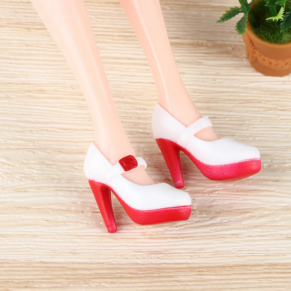 Sneakers High Heel Foot Flat Shoes Sandals for 30cm Doll Cool Sunglasses for 11.5" Doll Accessories Toy