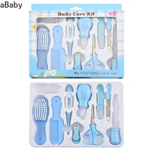Kit de soins de santé pour nouveau né, ensemble multifonction, thermomètre, brosse de toilettage, ciseaux, tondeuse, toilette pour enfants, pour bébés