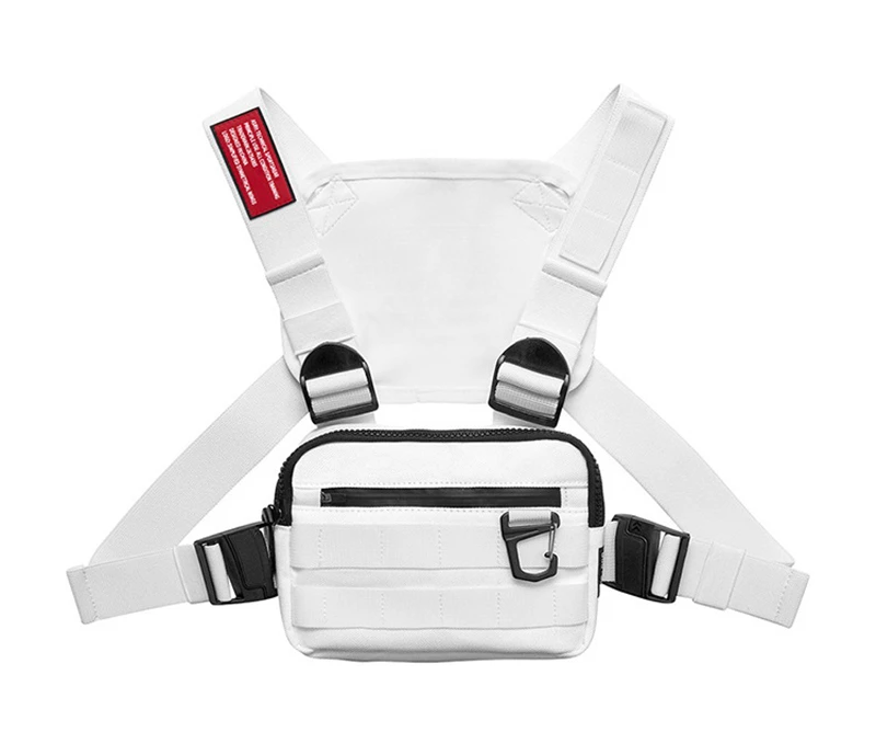 Outdoor Fashion Military Chest Bag Men Women Travel Chest Bag  Streetwear Hiking Cycling Functional Tactical Package Bullet Pack