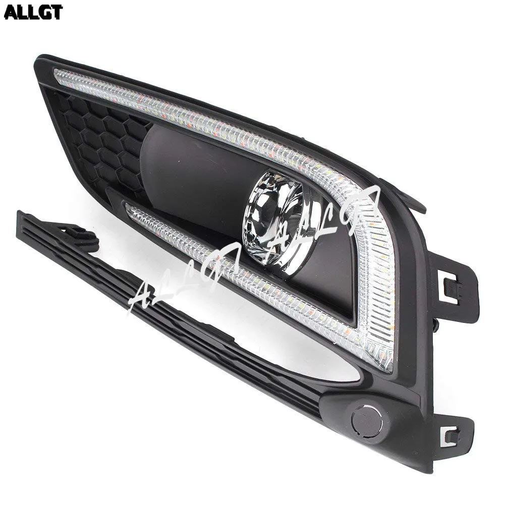 Светодиодные дневные ходовые огни 2 шт. ДХО противотуманные фары для Chevrolet Cruze