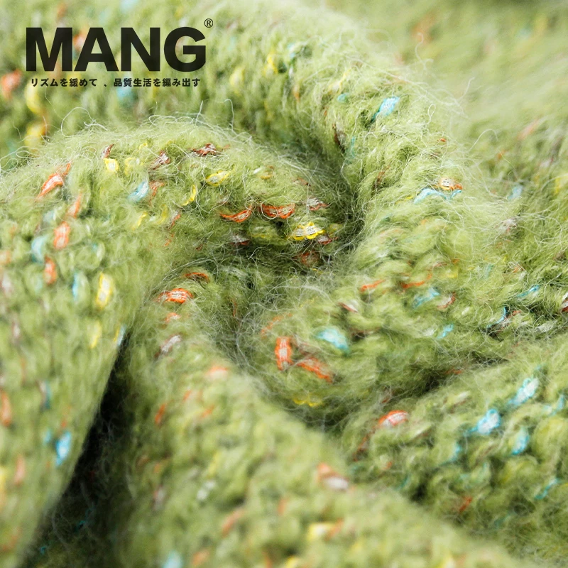 MANG 50g 1Pc Special Colorful Hand Knitting Crochet Blended Cheese Yarn Thick Thread for Baby Lady Scarf Sweater Glove Bag Hat 4