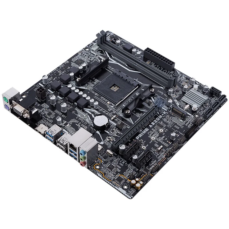 Asus Prime A320mk Motherboard Amd Ryzen 5 3500x Cpu 6core Am4