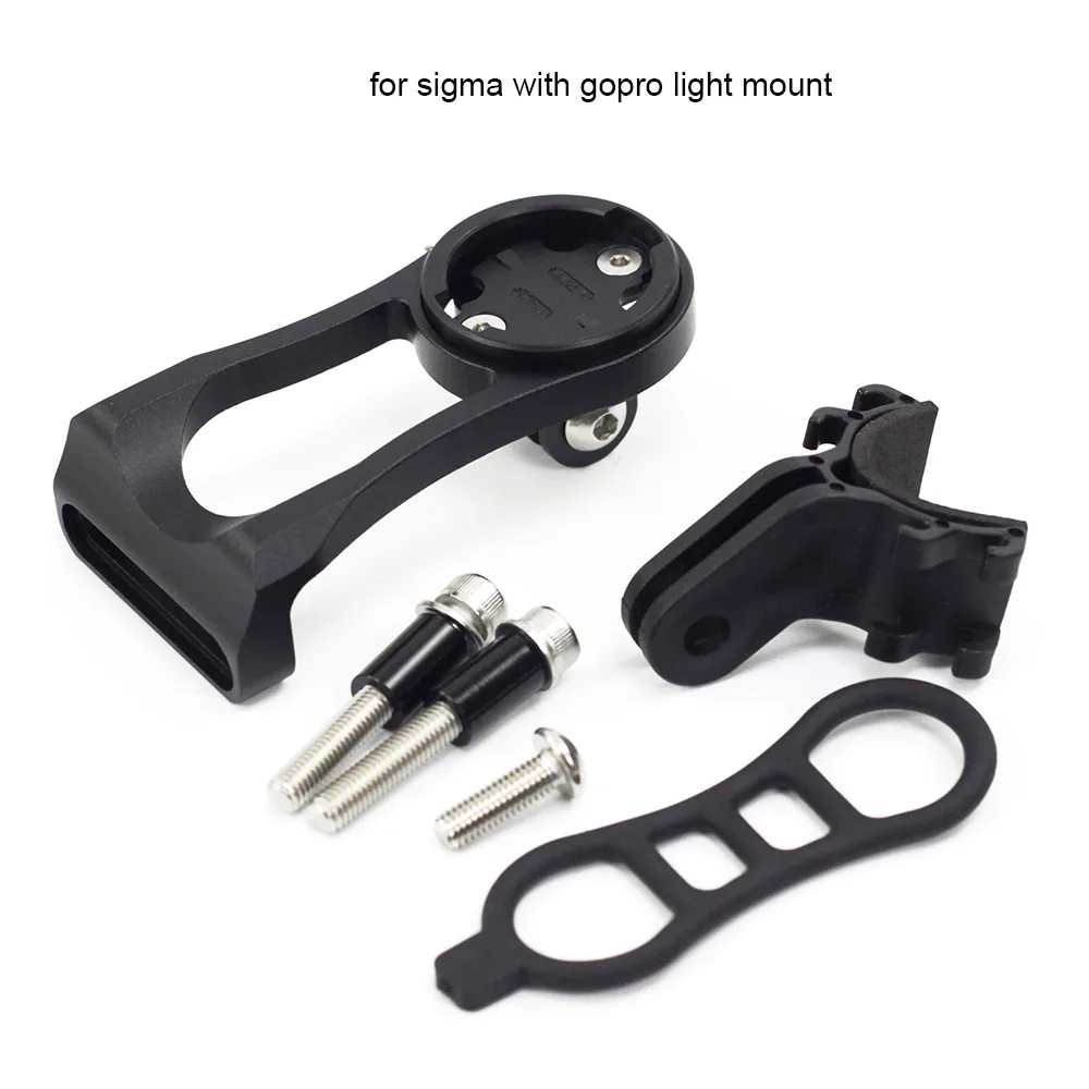 sigma light mount Велосипедный вынос руля компьютерное крепление gps кронштейн держатель для GARMIN Edge 1000 Sigma I gps порт Wahoo Компьютерная камера держатель - Цвет: sigma light mount