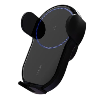 

Smart Car 15W Fast Wireless Charger, Air Outlet Bracket for iPhone Samsung QI Standard Charging