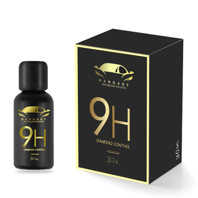 

9H Ceramic Car Coating Liquid Glass Waterproof Nano Ceramic Car Paint Care Anti-scratch Super Hydrophobic Glass Coating Car Care
