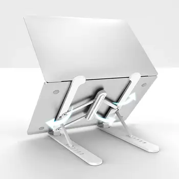 

Notebook cooling bracket Foldable Portable Adjustable Anti-skid Laptop Tablets Support Bracket Stand