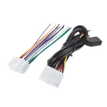 Автомобильный аудио стерео жгут проводов адаптер Комплект с USB и AUX штекер Удлинительный провод