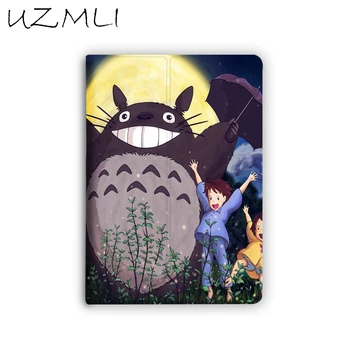 

For Huawei Matepad 10.8 10.4 Totoro Pattern Smart Awake Tablet Case For MediaPad M6 M5 M3 Lite T5 T3 Waterplay C5 8.0 8.4 10.1
