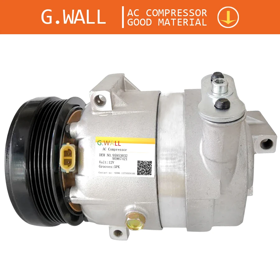 95907421 96801208 15-22234 14-0410NC 14-0410 730057 для delphi V5 Авто a/c компрессор для Chevrolet Aveo/PONTIAC G3/Chevy Aveo