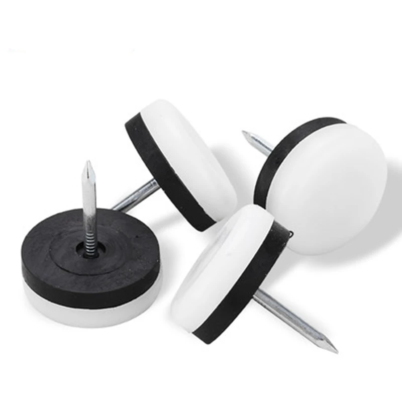 8PcsBlack Speaker Cabinet Furniture Chair Table Box Conical Rubber Foot Pad Stand Shock Absorber S / M / L Skid Resistance