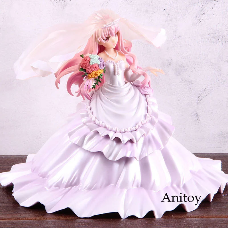 Аниме Zero No Tsukaima 1/7 Масштаб фигура Луиза Finale свадебное платье Ver. Tsukaima фигурка Луиза ПВХ Коллекционная модель игрушки