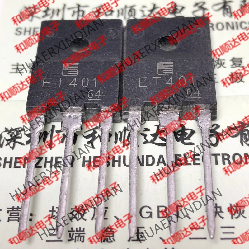 10 шт./лот и ET401 TO-3PF TO-3PF 500V 15A