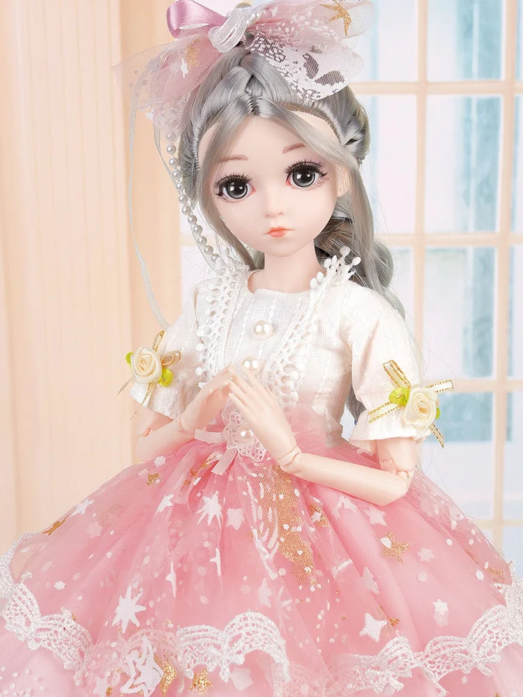 Музыка BJD кукла 45 см принцесса кукольный подарок для девочек 1/4 куклы 18 дюймов мяч