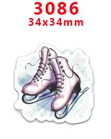 30 шт мультяшный персонаж плоское украшение из смолы PR 2503 - Цвет: 3086