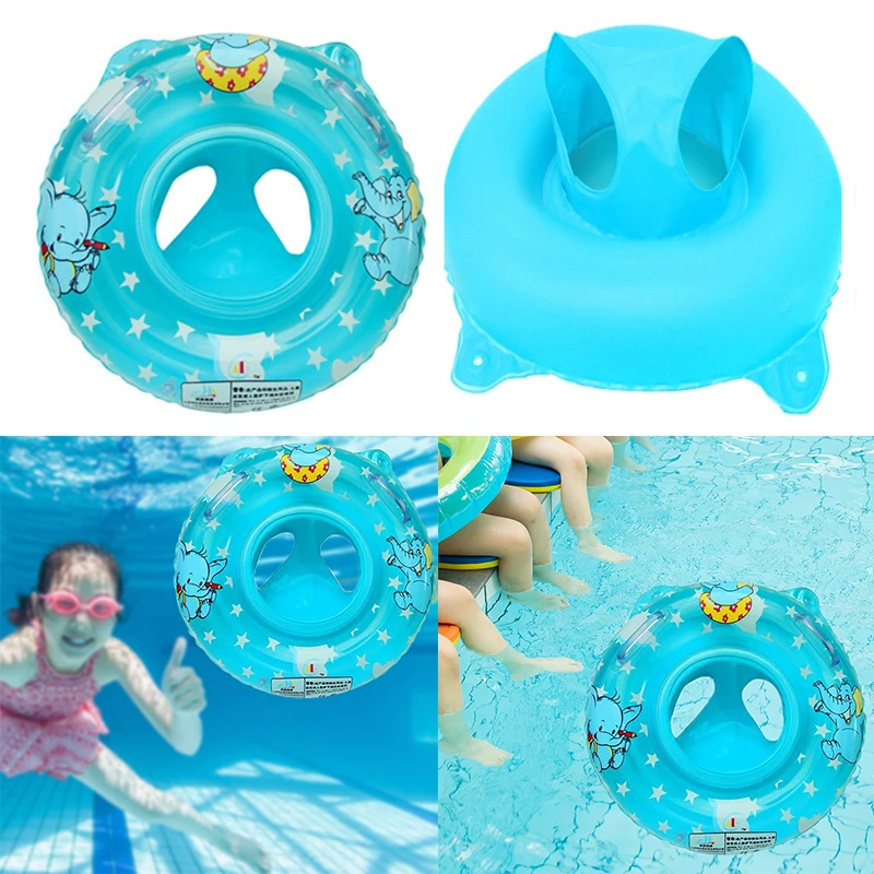 Baby Swimming Ring Kids Swimming Pool Accessories Circle Bathing Inflatable Double Raft Rings Swim Circle for Kids