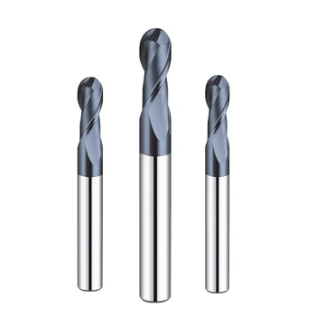

BEYOND Milling Cutter 2 Flute Cutting HRC50 R1.0 R3.0 4mm 5mm Milling Machining Tungsten Steel Sprial Bit Ball Nose End Mill