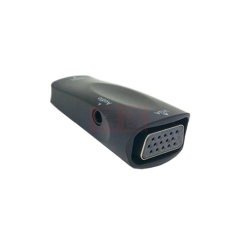 HDMI Женский к VGA мини адаптер 1080P FHD с аудио кабелем HDMI2VGA конвертер для ПК ноутбука