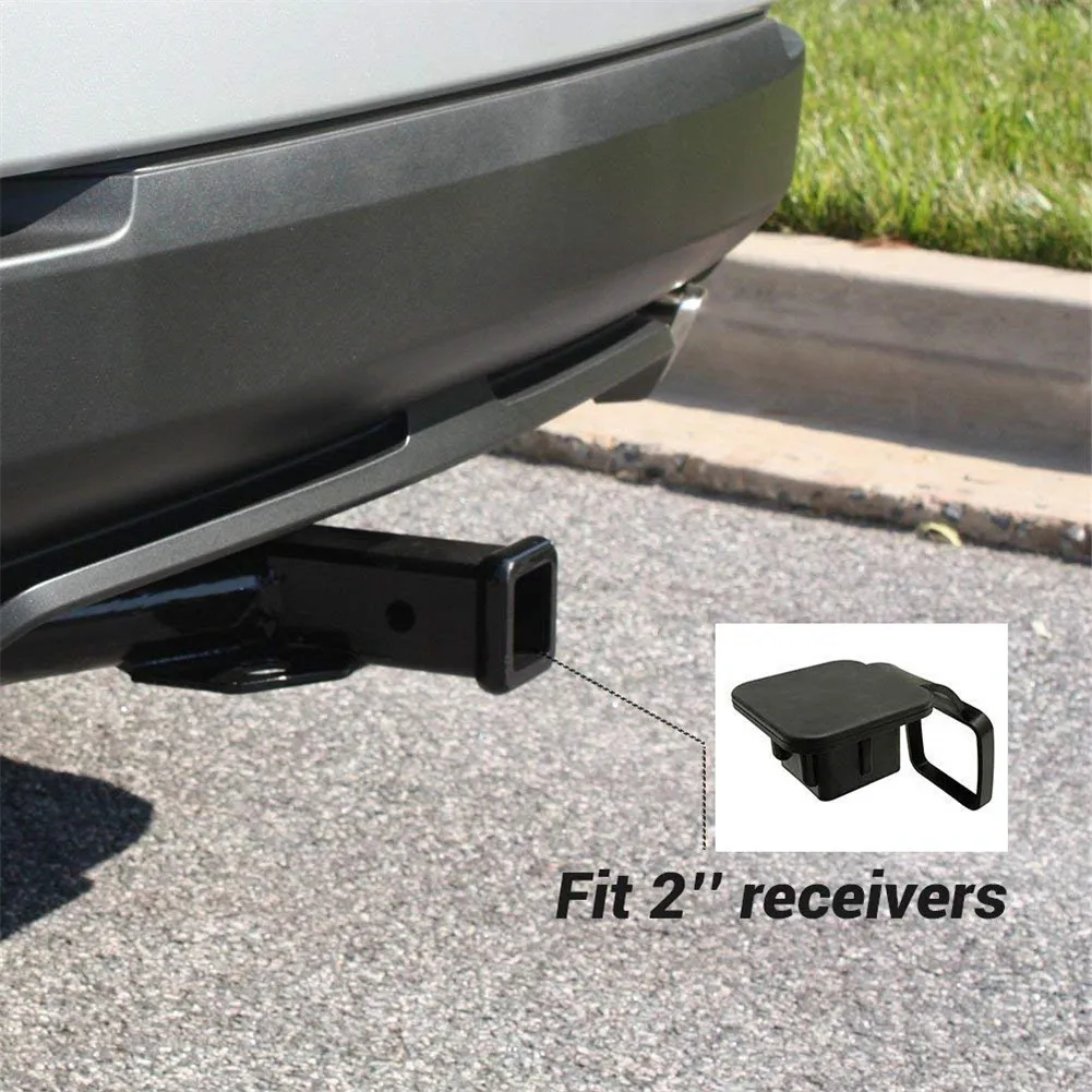 50mm x 50mm Tow Hook Cover Fit 2" Receivers Auto Trailer Hitch Receiver
