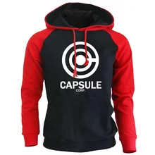 Новинка осень зима флисовые толстовки с рукавом реглан Харадзюку Аниме Драконий жемчуг принт уличная толстовка мужская мода спортивный костюм K-pop