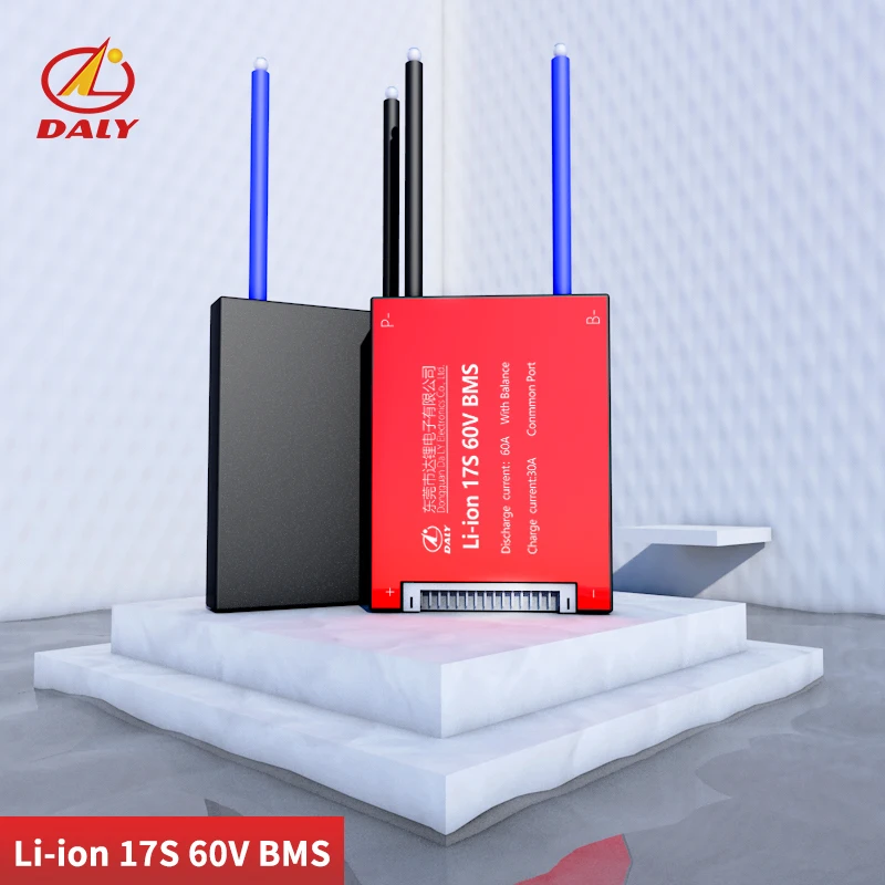3 6 V 7 60V ионно-литиевая NMC Батарея BMS 17S 30A 40A 50A 60A PCM с балансом для электромобилей