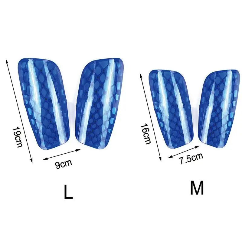 1 пара щиток для голени футбольные тренировочные Щитки Для Голени сотовые футбольные протекторы для ног для катания на коньках полый фиксатор голени