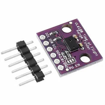 

MCU-6180 VL6180 Proximity Sensor Ambient Light Sensor High Accuracy Gesture Recognition Development Board for Arduino