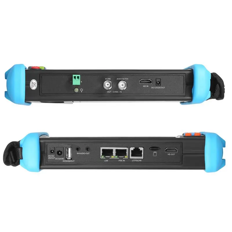 Ip-камера тестер 7 дюймов Hd Ips пресс-экран 1280x800 Cctv тестер монитор Ahd Tvi Cvi H.265 мультиметр Ipc9800Adhsplus(EU Plug