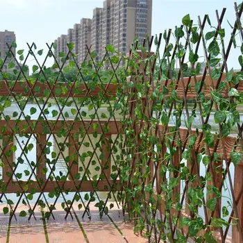 

Artificial Garden Plant Fence UV Protected Privacy Screen Outdoor Indoor Use Garden Fence Backyard Home Decor Greenery Walls