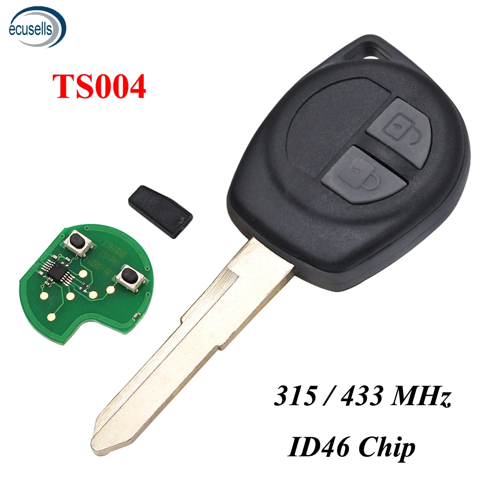 2 Button Remote key FOB Keyless 315MHz ID46 Fit For SUZUKI GRAND VITARA SWIFT 2 Button Remote key FOB Keyless 315MHz ID46 Fit For SUZUKI GRAND VITARA SWIFT