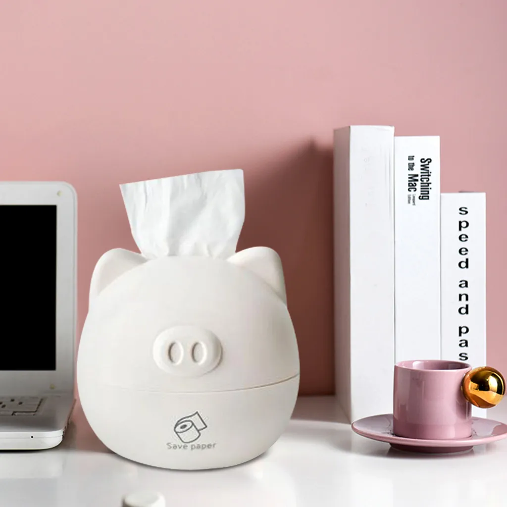 Креативная мультяшная бумажная коробка насосная салфетница домашний туалет коробка многоразовая домашняя тканевая коробка кухонные принадлежности орнамент