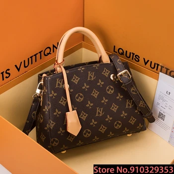 

Louis Vuitton LV- High Quality Cow Leather Shoulder Messenger Bags Famous Designer Women Purse and Handbag Large Capacity Totes