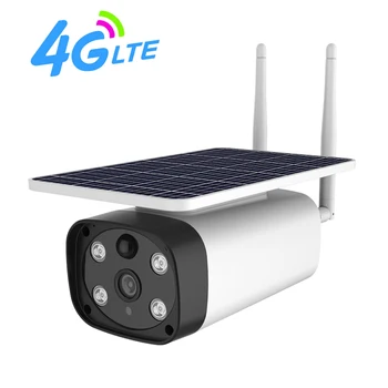 

2MP HD 4G Solar Camera Outdoor 4G Star light sensor IR Vision Two Way Audio Waterproof IP Cameras P2P Solar Wifi Camera