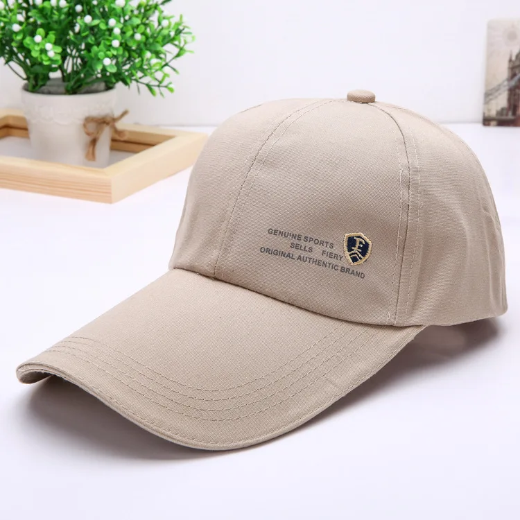 Longer eaves, baseball cap, fishing cap, couple sports travel cap, wider sunshade cap