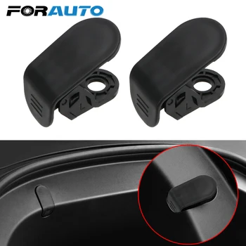 

2PCS/Set Car Front Trunk Hook For Tesla Model 3 2017-2019 Spare Box Hook Eject Clip Installation ABS Car Interior Accessories