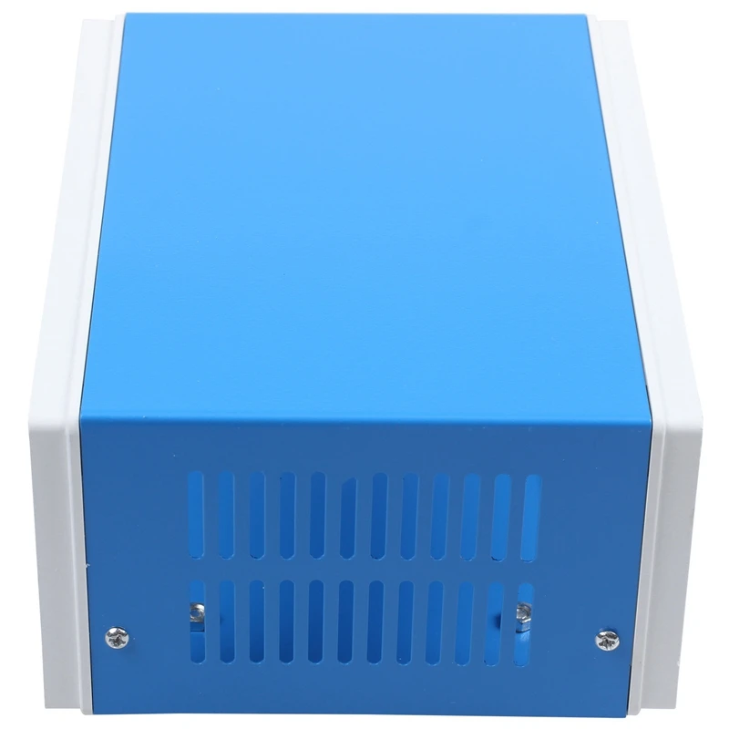 6," x 5,1" x 3," синий металлический корпус проект Чехол DIY Распределительная Коробка