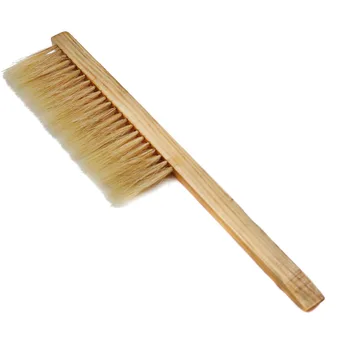 

1 Pcs Beekeeping Tools Wood Honey Wasp Brush Wasp Bee Sweep Two Rows Of Horse Tail Hair New Bee Brush Beekeeping Equipment