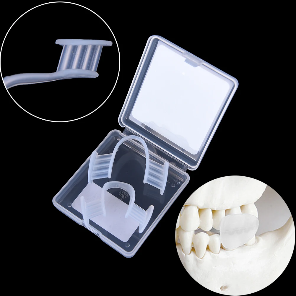 

Health Care Stops Teeth Grinding Dental Mouth Guard Prevent Night Tooth Cleaning Splint Sleep Aid Eliminates With Case Box