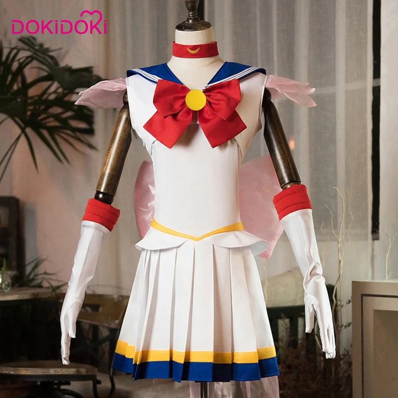 

DokiDoki Anime Cosplay Sailor Moon Tsukino Usagi Cosplay Costume Women Sailor Moon Uniform Cute Dress Costume Tsukino Usagi