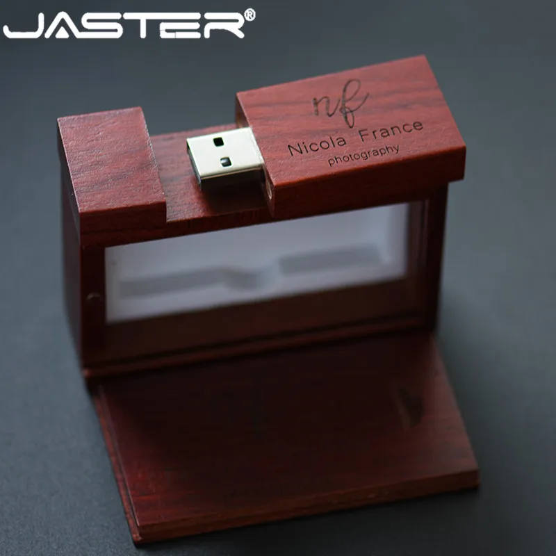 JASTER натуральные деревянные usb флеш-накопители кленовое дерево+ упаковочная коробка pendrive 4GB 8GB 16GB 32GB 64GB memory stick Логотип на заказ