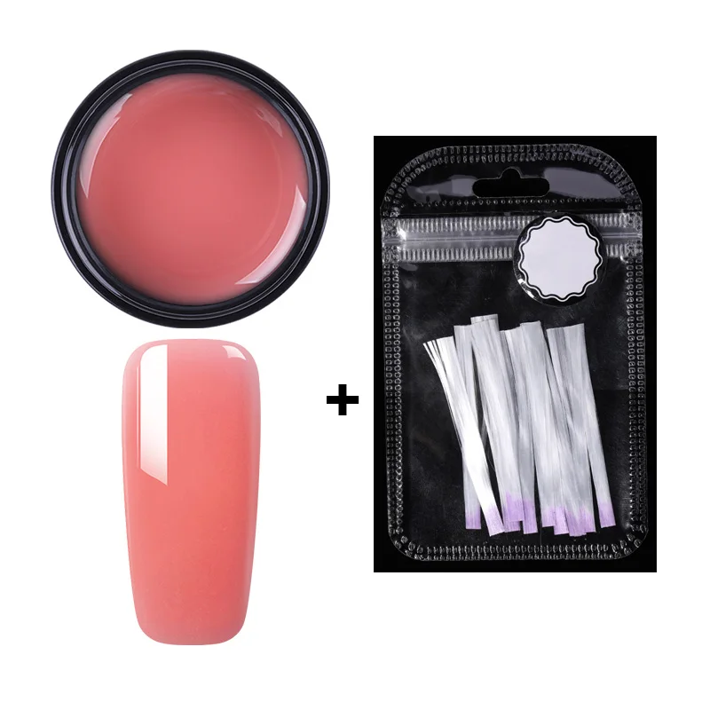 set-15 MAD DOLL гель для наращивания ногтей полупрозрачный клей для нейл-арта УФ строительный Гель-лак для ногтей - Цвет: set-15