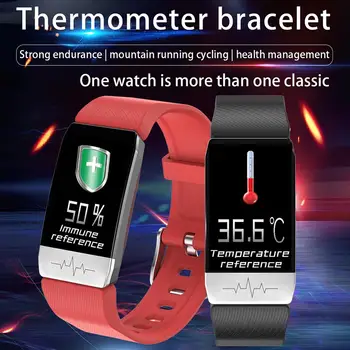 

Fitness Smart Bracelet Watch Sleep T1 Monitor Tracker Easily Carrying Blood Pressure Heart Rate Sporting Elements