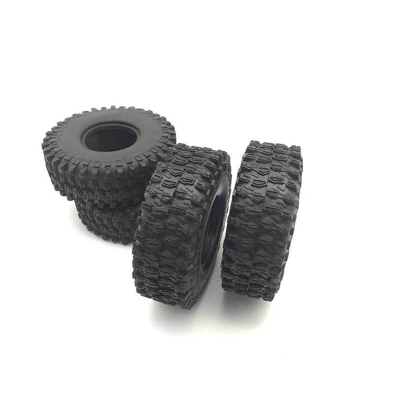 

4PCS 120MM 1.9 Inch Soft Tires For SCX10 90046 D90 TRX4 RC Truck Crawler 1.9/2.2 Rim