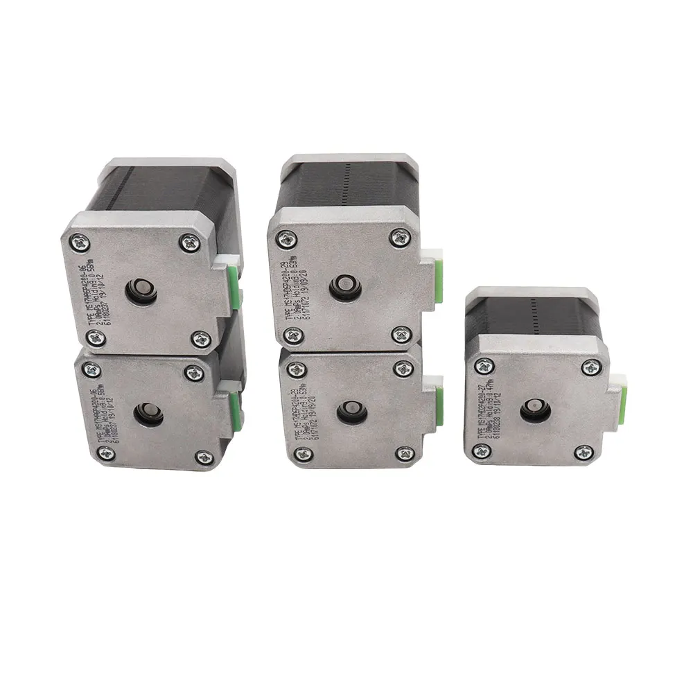 Beste Geniune Moons motoren kit volledige D cut voor BLV MGN Kubus 3d printer met 5 stuks motoren en 1 meter kabels