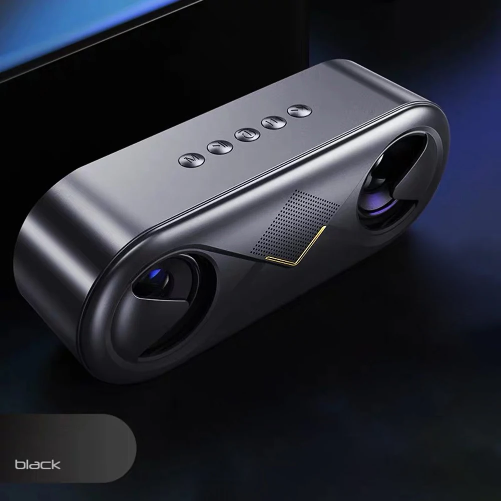 Портативный Bluetooth динамик V5.0 беспроводной супер бас домашний открытый динамик s с хорошим звуковым эффектом и богатым светодиодный мигающий свет