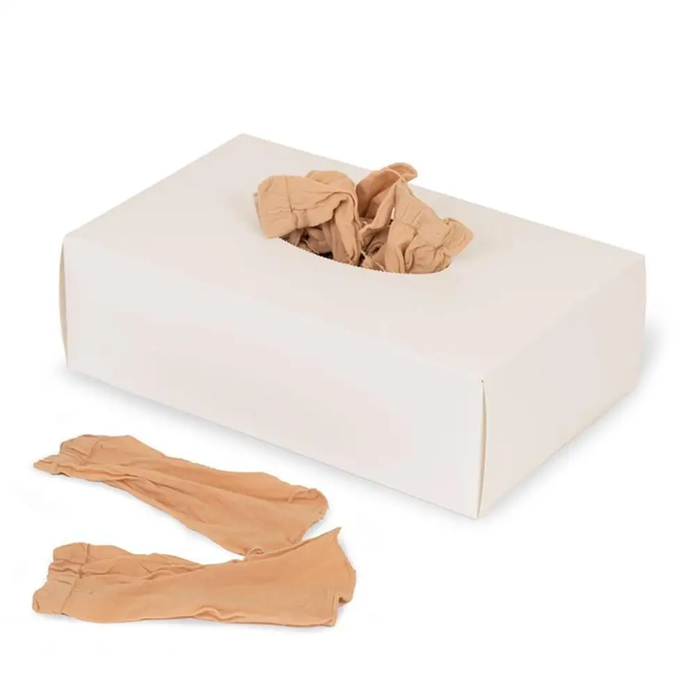 144pcs socks disposable socks Good elasticity try on boxes 72pairs disposable socks