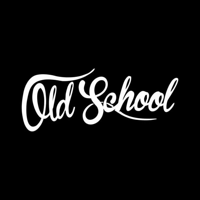 7079Old школьная сумка украшения Цветочные наклейки забавный, классический автомобильный Стикеры