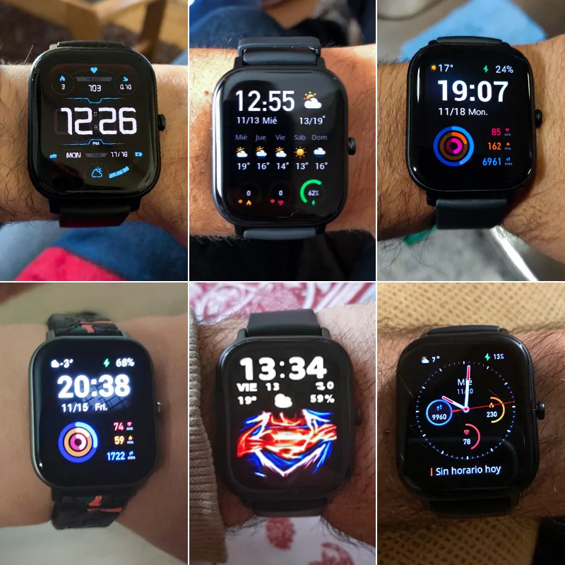 Предпродажа Amazfit GTS Глобальная версия Умные часы SmartWatch GPS Бег Спорт ЧСС 5ATM
