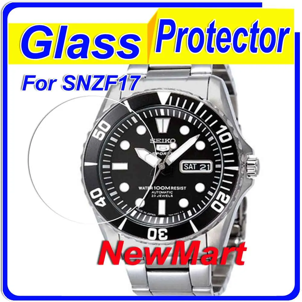3 Pezzi Di Protezione In Vetro Per Snzf17 Skx007 Skx173 Skx175 Skxa35 Skx009 Skx013 Skz211 Snzf15 Snzg07 9H Protezione Temperata Per Seiko